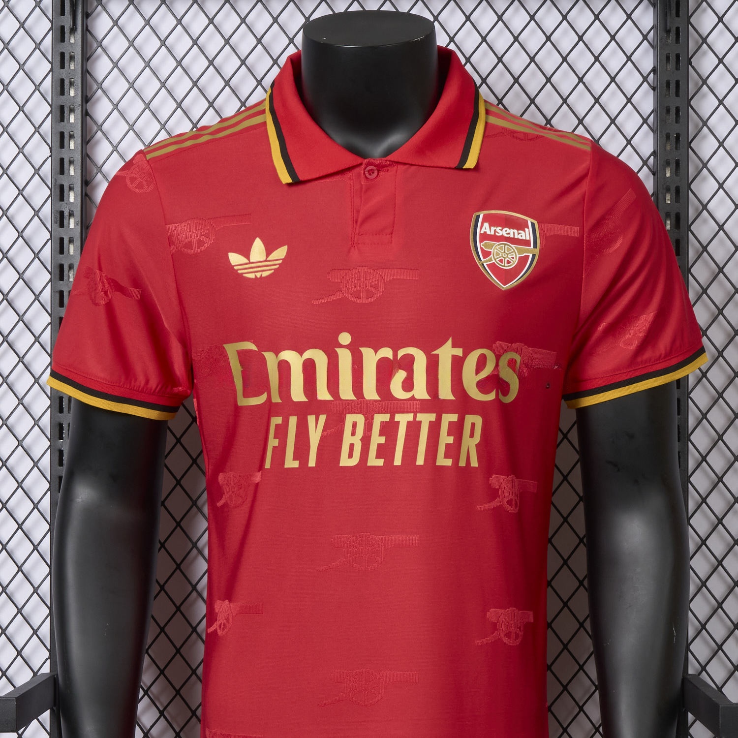 Arsenal 25-26 Red POLO Special Edition Jersey - Player Version - UnitedFutballJersey