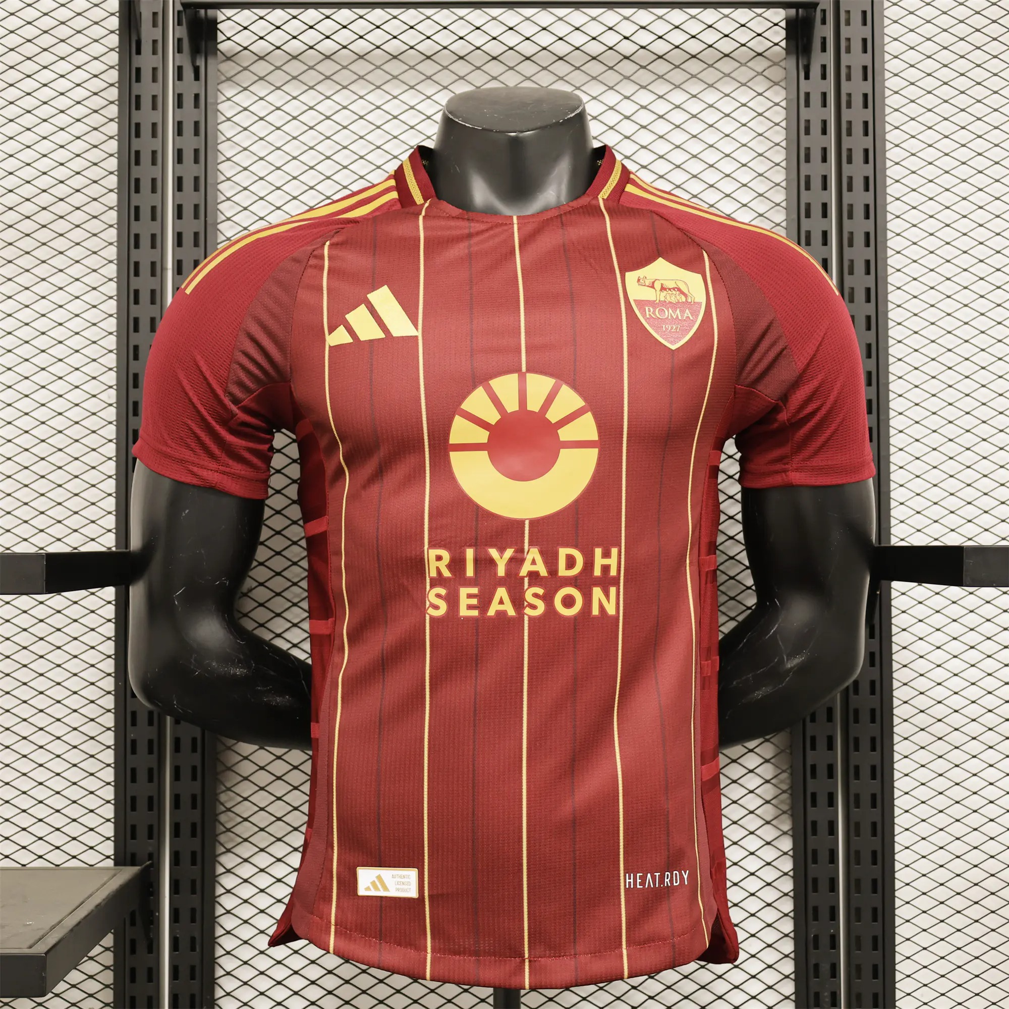 AS Roma 24-25 Home Stadium Jersey - Player Version - UnitedFutballJersey