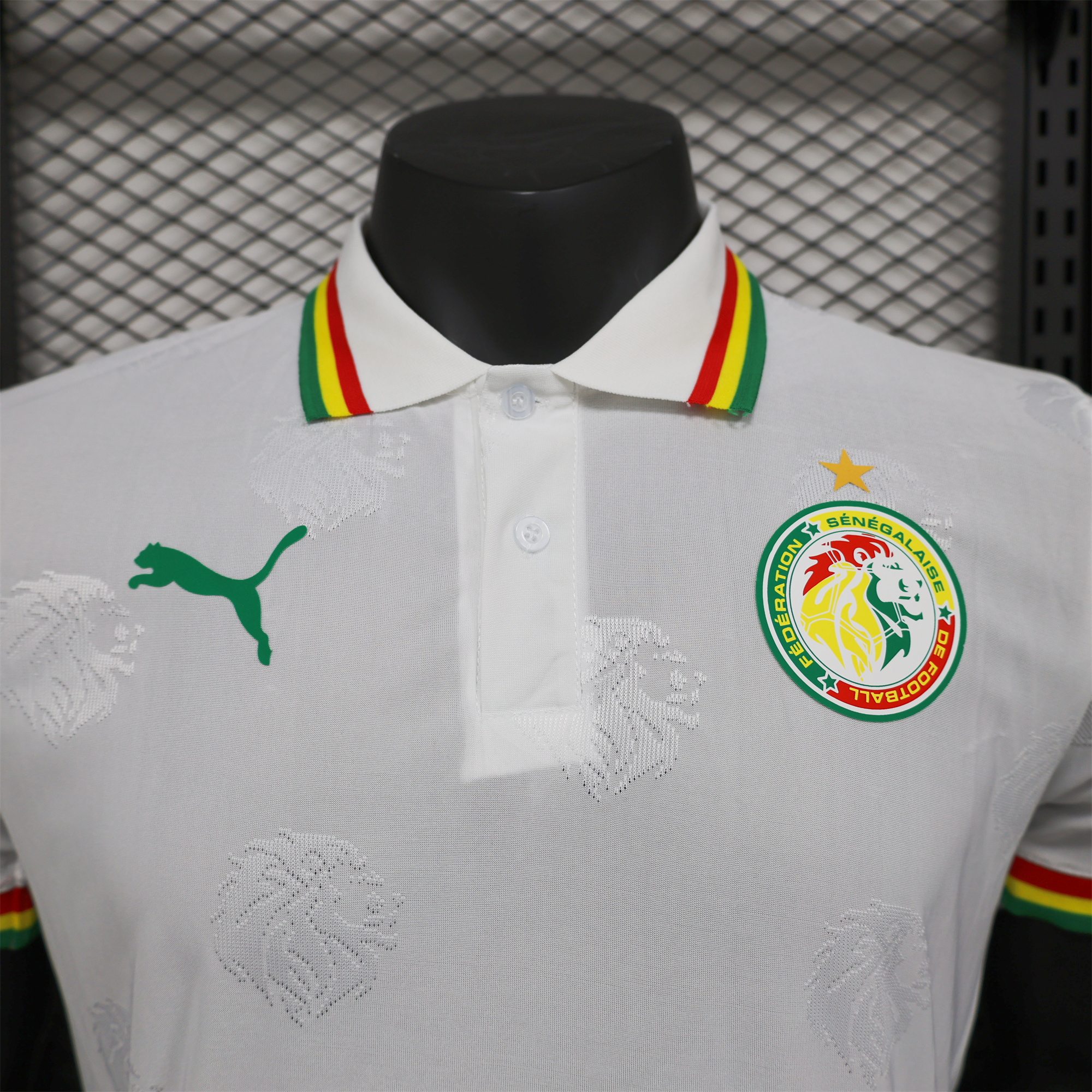 Senegal 2024 White Special Edition Jersey - Player Version - UnitedFutballJersey