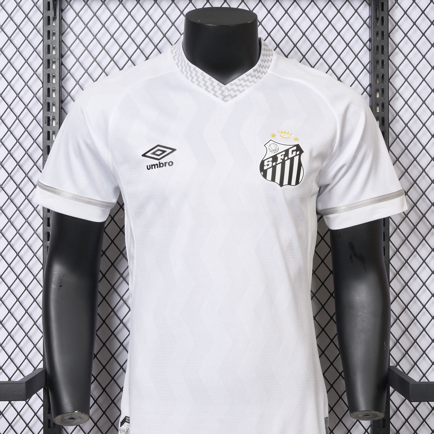 Santos 2025-26 Home Unsponsored Jersey - Player Version - UnitedFutballJersey