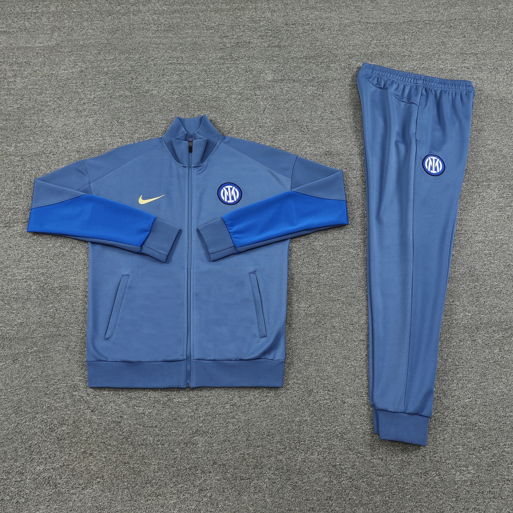Inter Milan 24-25 Jacket Training Tracksuit - Light Blue - UnitedFutballJersey