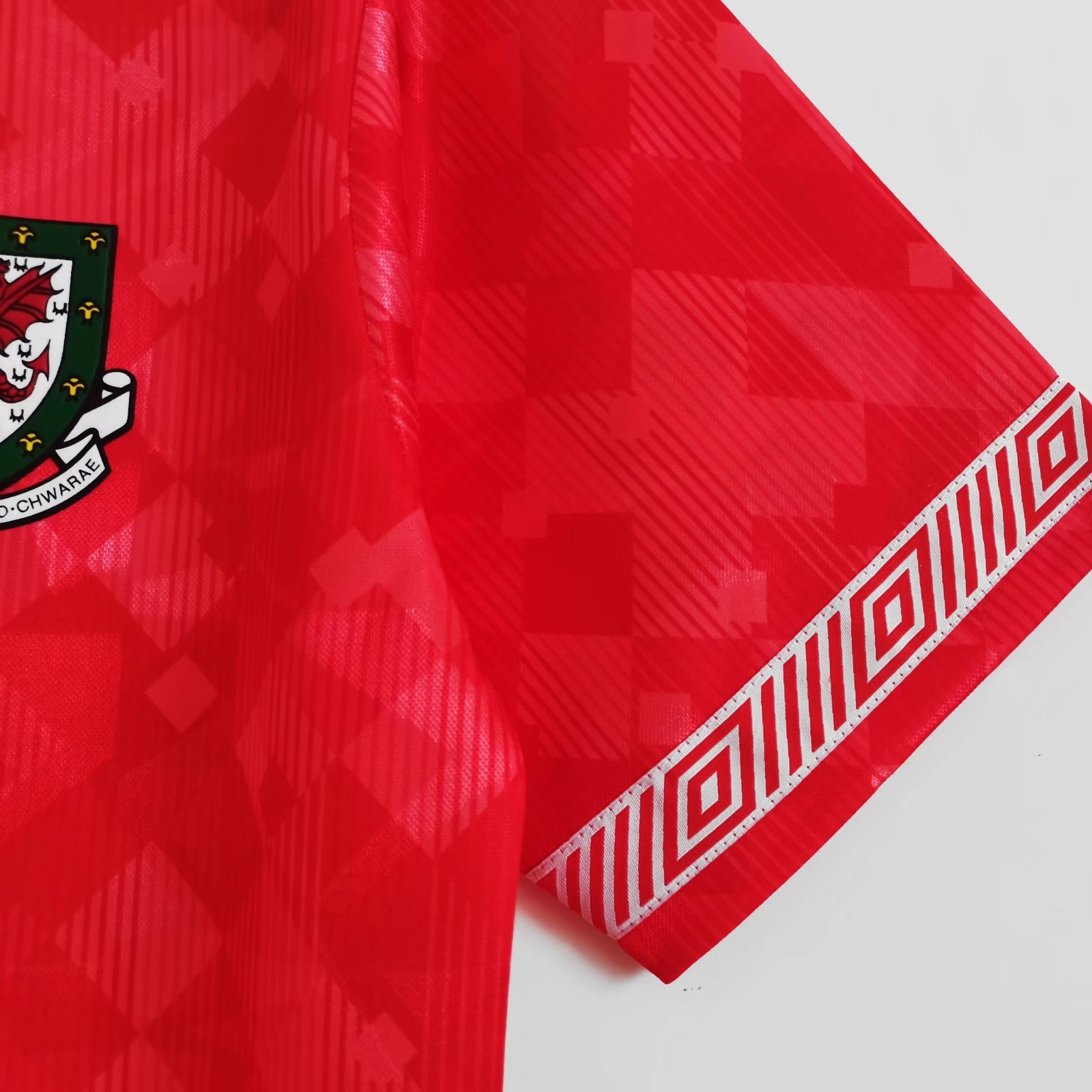 Retro Wales 1990 Home Stadium Jersey - UnitedFutballJersey