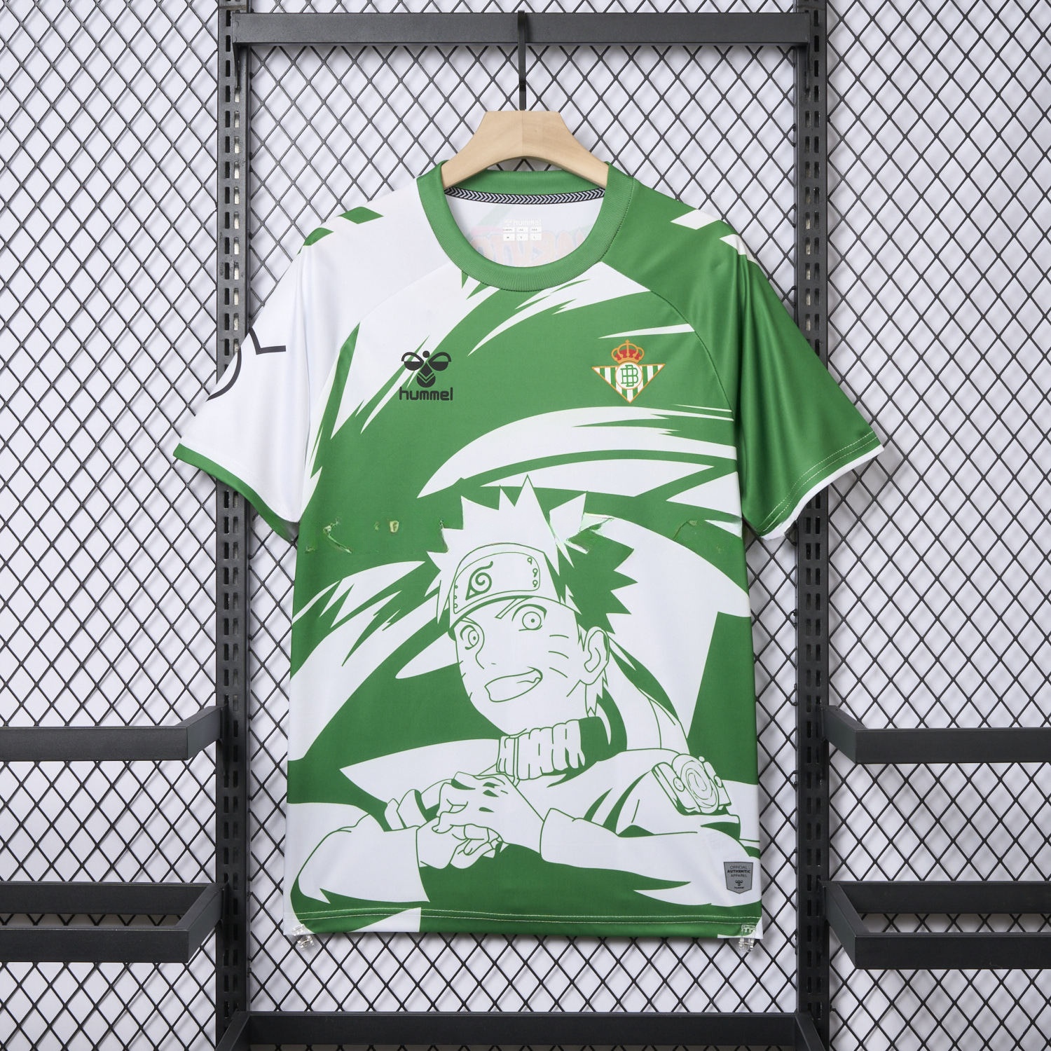 Real Betis 25-26 NARUTO Special Edition Jersey - Fans Version - UnitedFutballJersey