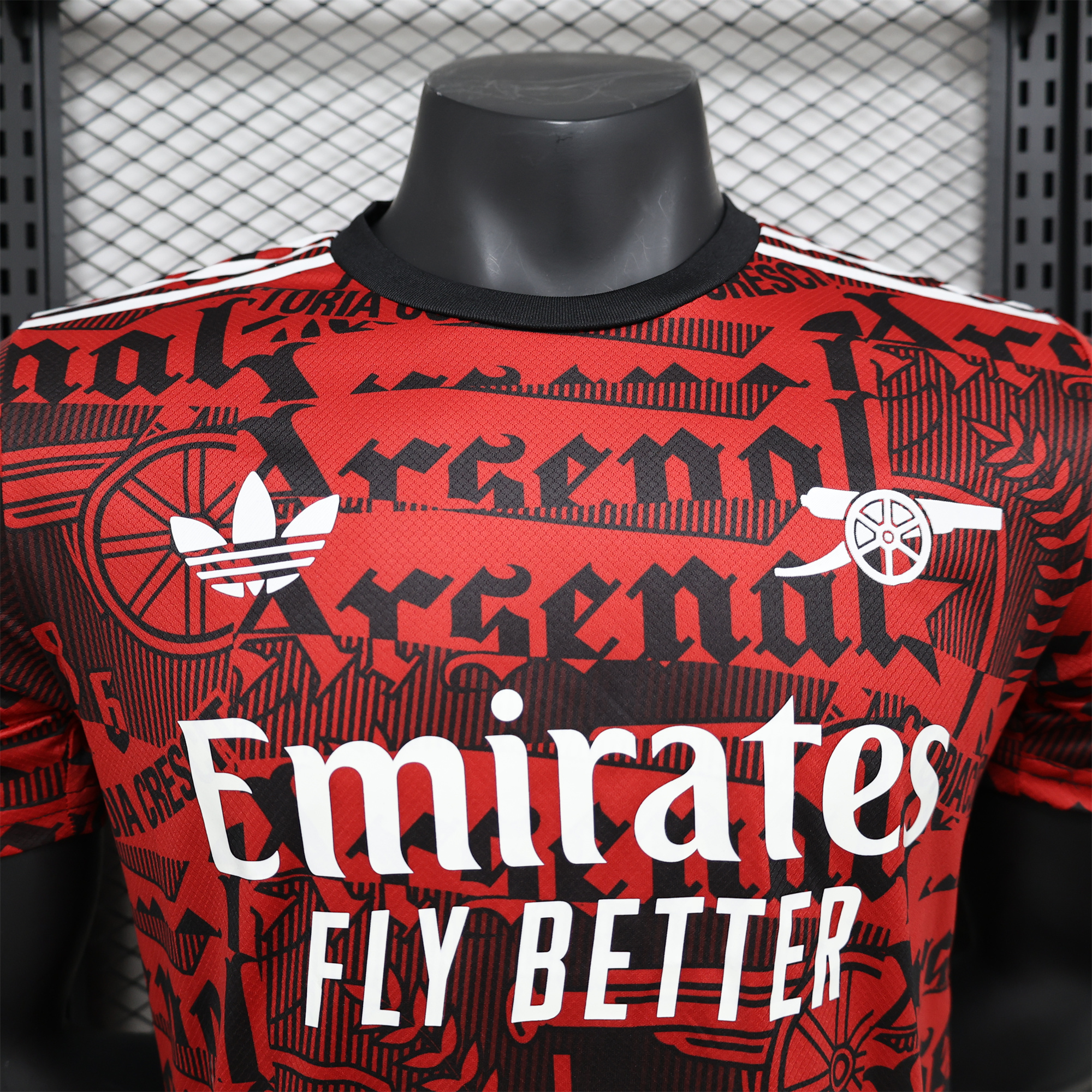 Arsenal 24-25 Red 1986 Special Edition Jersey - Player Version - UnitedFutballJersey