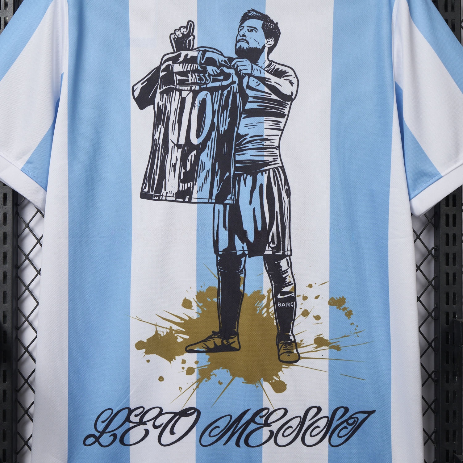 Argentina 25-26 50th Anniversary Messi Graffiti Special Jersey - Fans Version - UnitedFutballJersey