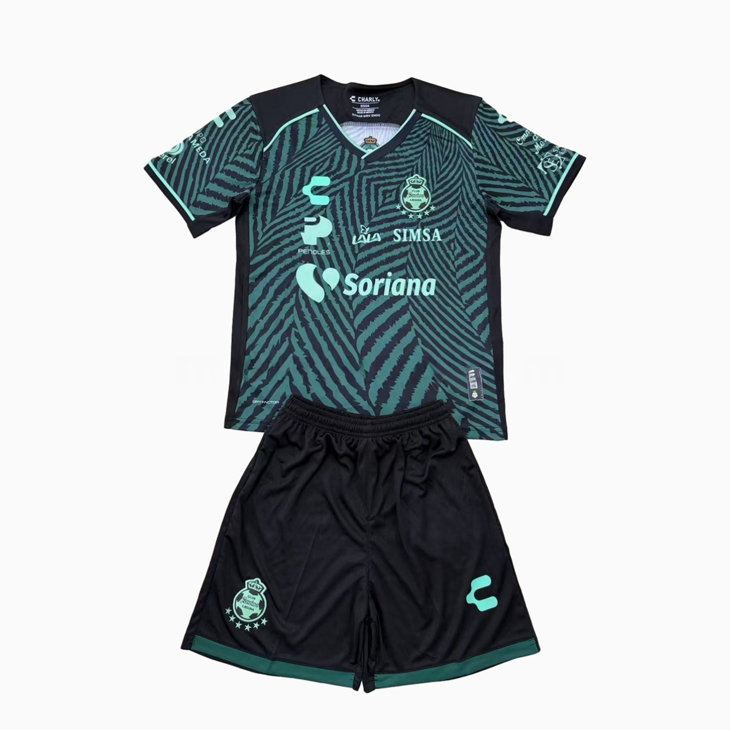 Santos Laguna 24-25 Away Kids Kit - UnitedFutballJersey