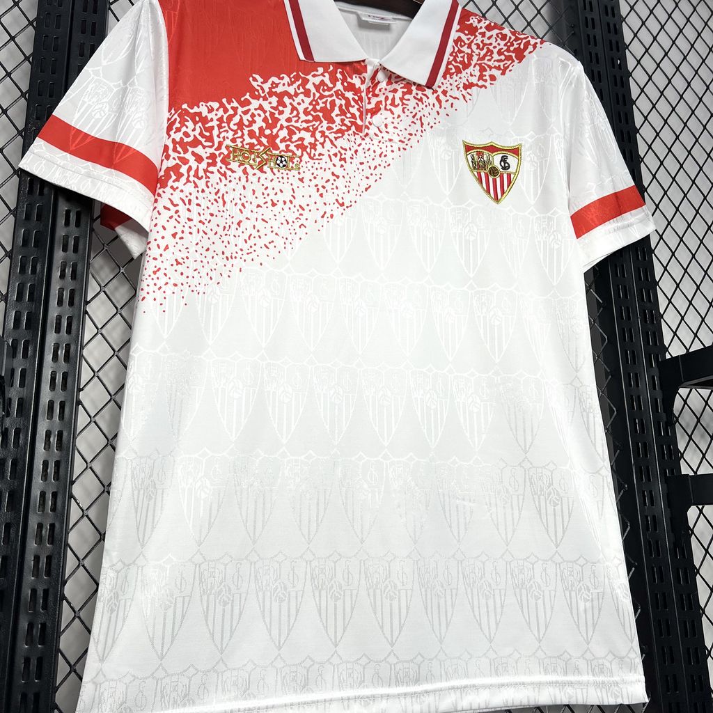 Retro Sevilla FC 1993-94 Home Jersey - UnitedFutballJersey