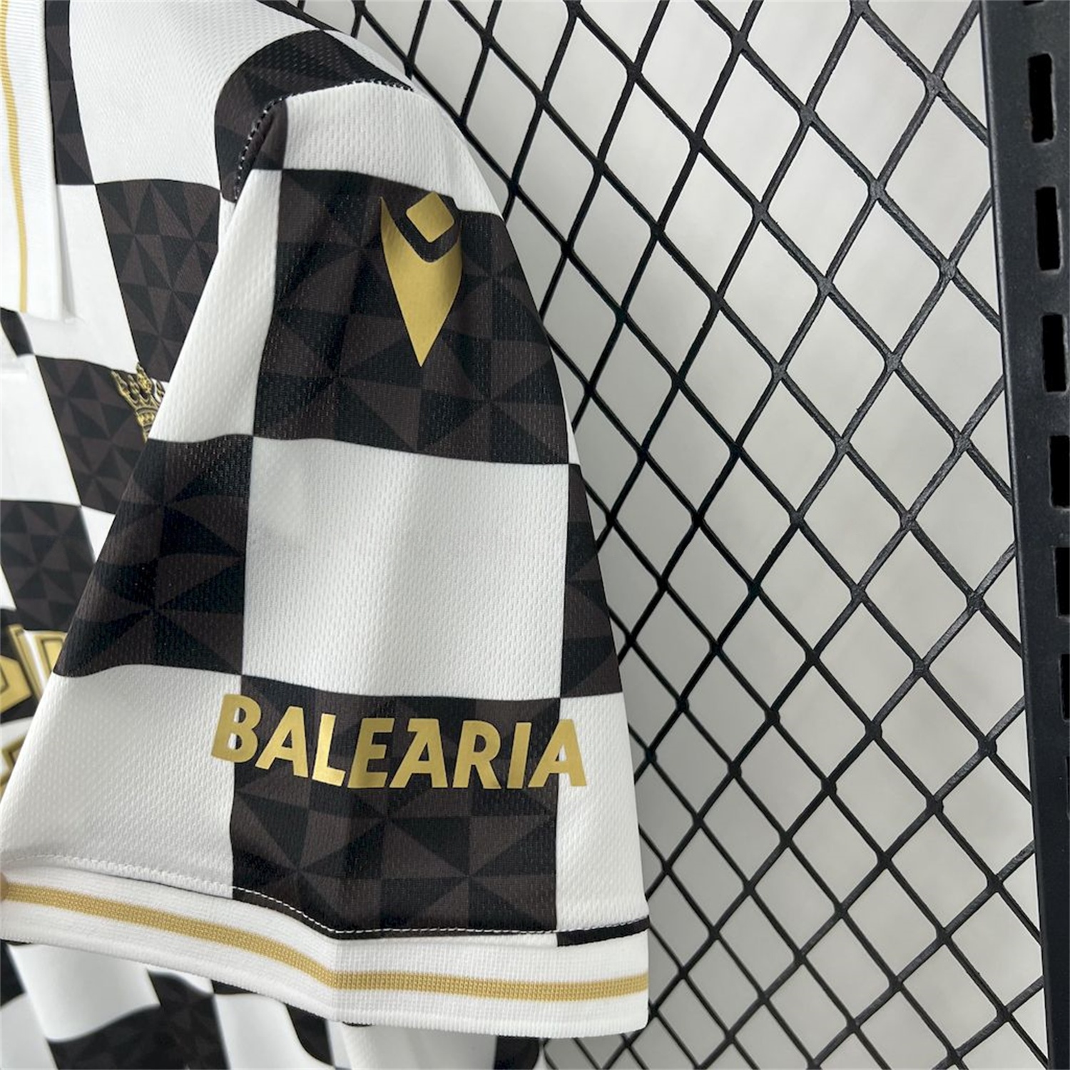 AD Ceuta 24-25 Copa del Rey Black White Jersey - Fans Version - UnitedFutballJersey