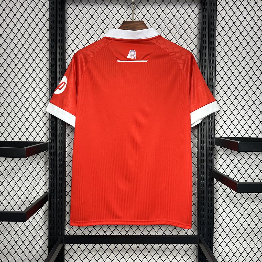 Wrexham 24-25 Home Stadium Jersey - Fans Version - UnitedFutballJersey