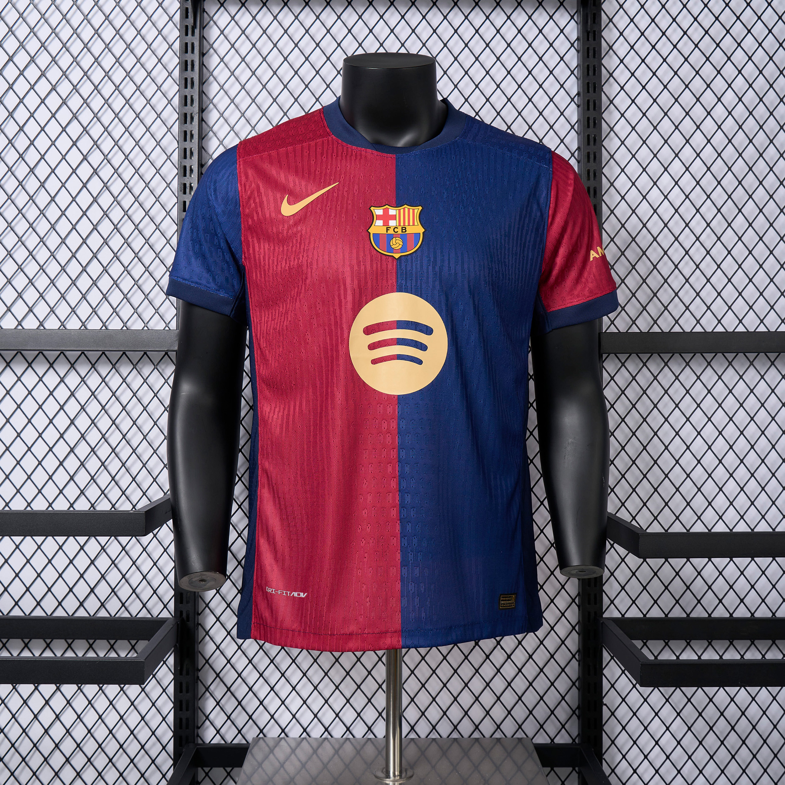 B.A.R.S.A 24-25 Home Stadium Jersey with Big Logo - Player Version - UnitedFutballJersey
