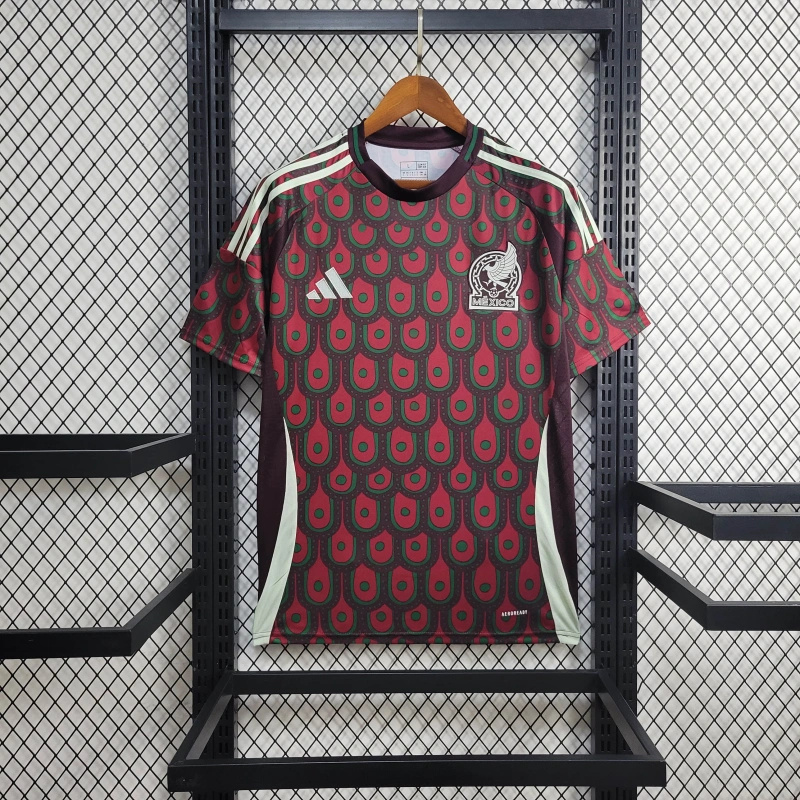 Mexico 2024 Home Stadium Jersey - Fans Version - UnitedFutballJersey