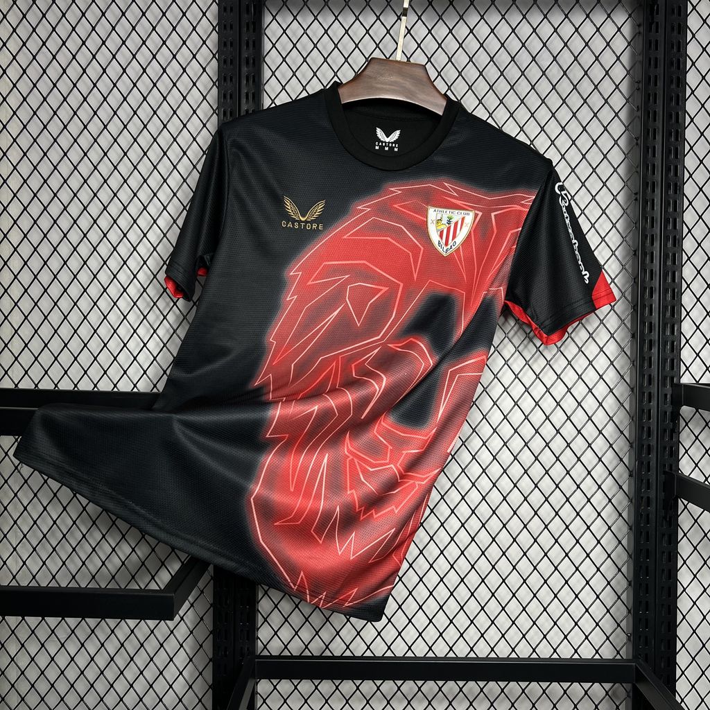 Athletic Bilbao 24-25 Pre-match Training Jersey - Fans Version - UnitedFutballJersey