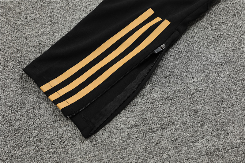 Germany 23-24 Kids Long Sleeve Training Set Black - UnitedFutballJersey