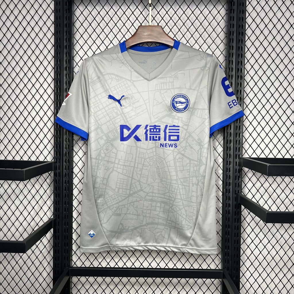 Deportivo Alavés 24-25 Away Jersey - Fans Version - UnitedFutballJersey