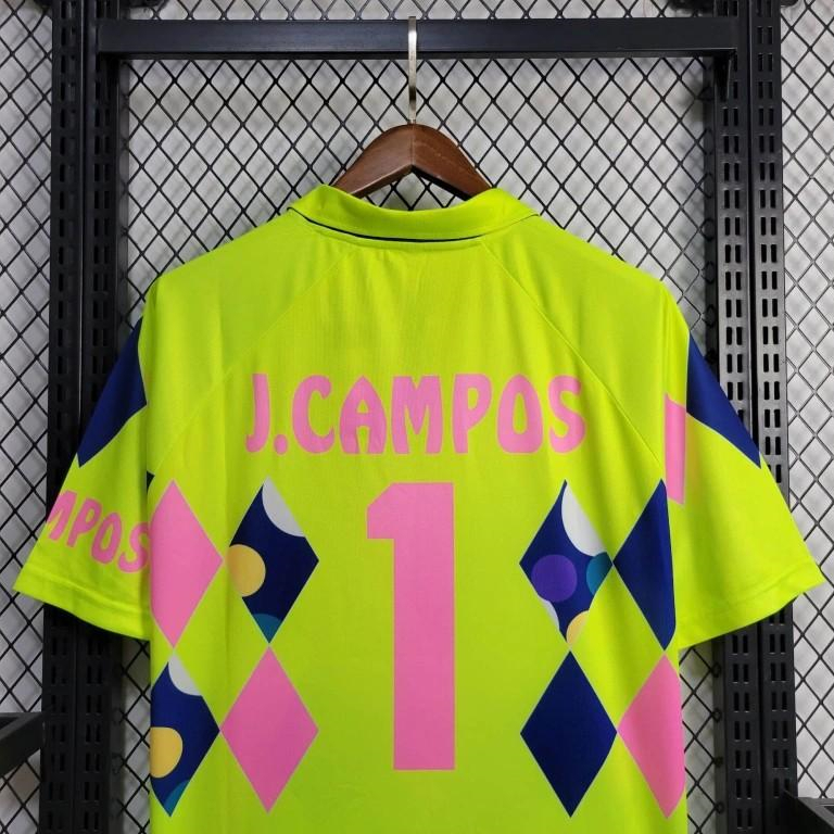 Retro Mexico 1992-93 Goalkeeper Green Jersey - UnitedFutballJersey