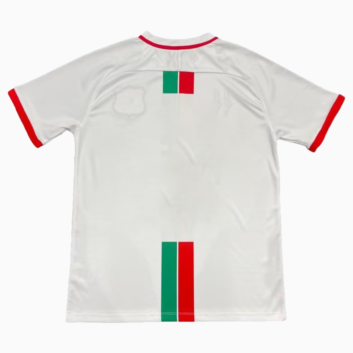 FC Palestina 24-25 White Centre Striped Jersey with Arabic - UnitedFutballJersey