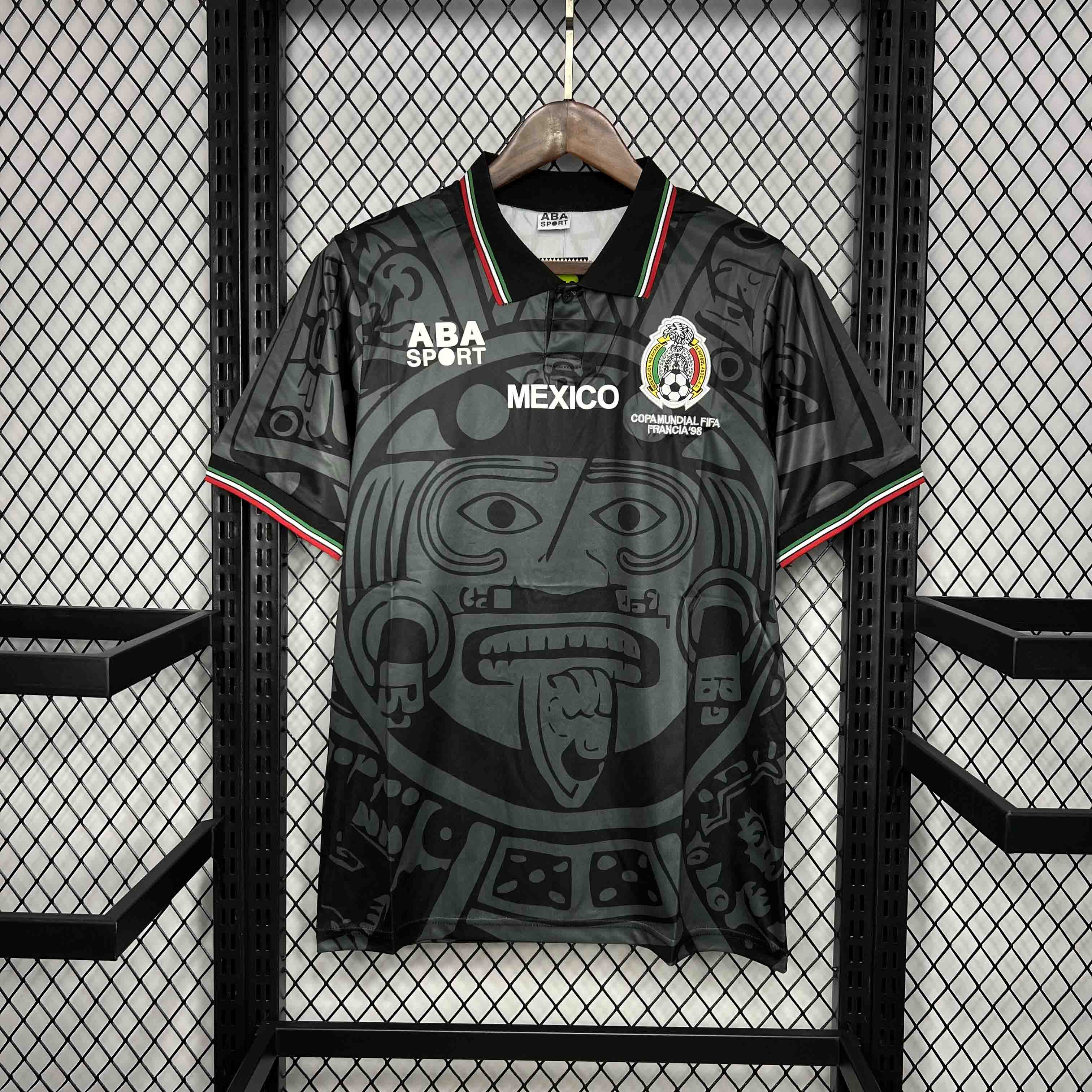 Retro Mexico 1998 Third Jersey - UnitedFutballJersey