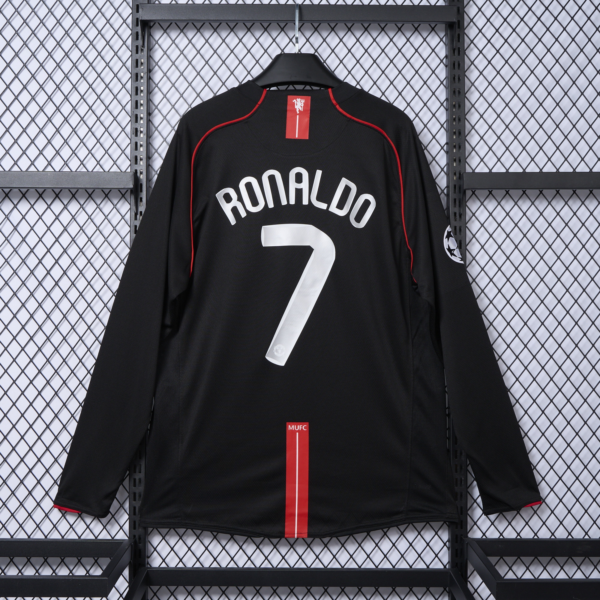 Retro Manchester United 07-08 Away Long Sleeve Jersey - UnitedFutballJersey