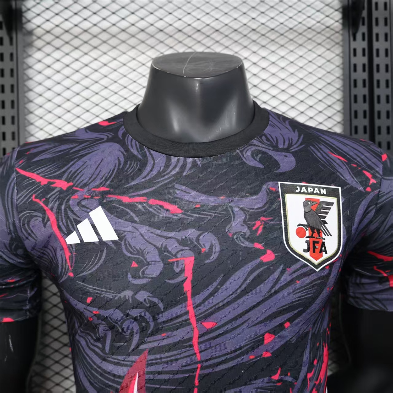 Japan 25-26 Firebird Special Edition Black Jersey - Player Version - UnitedFutballJersey