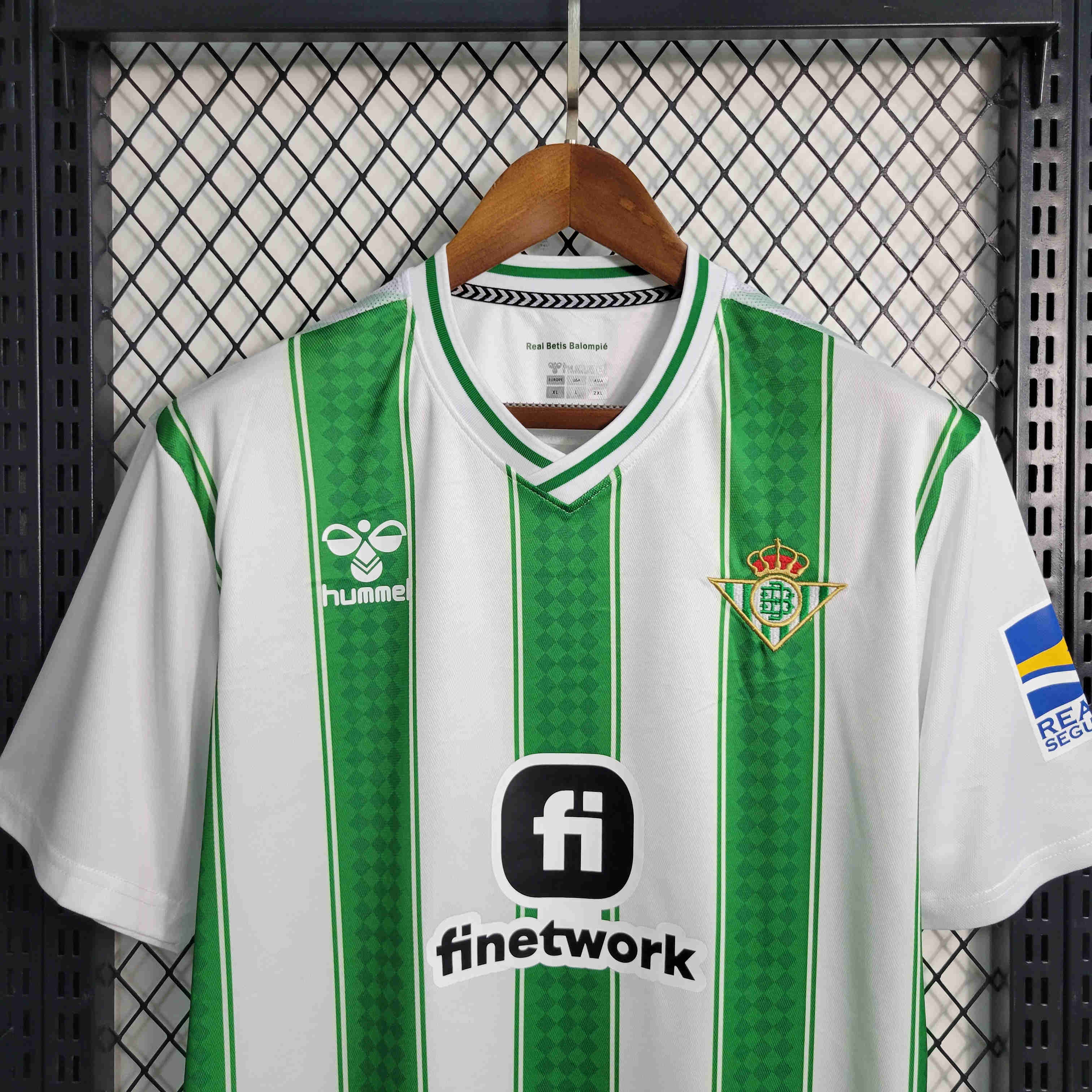 Real Betis 23-24 Home Stadium Jersey - Fans Version - UnitedFutballJersey