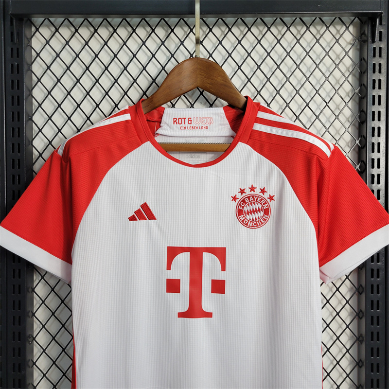 Bayern Munich 23-24 Home Kids Kit - UnitedFutballJersey
