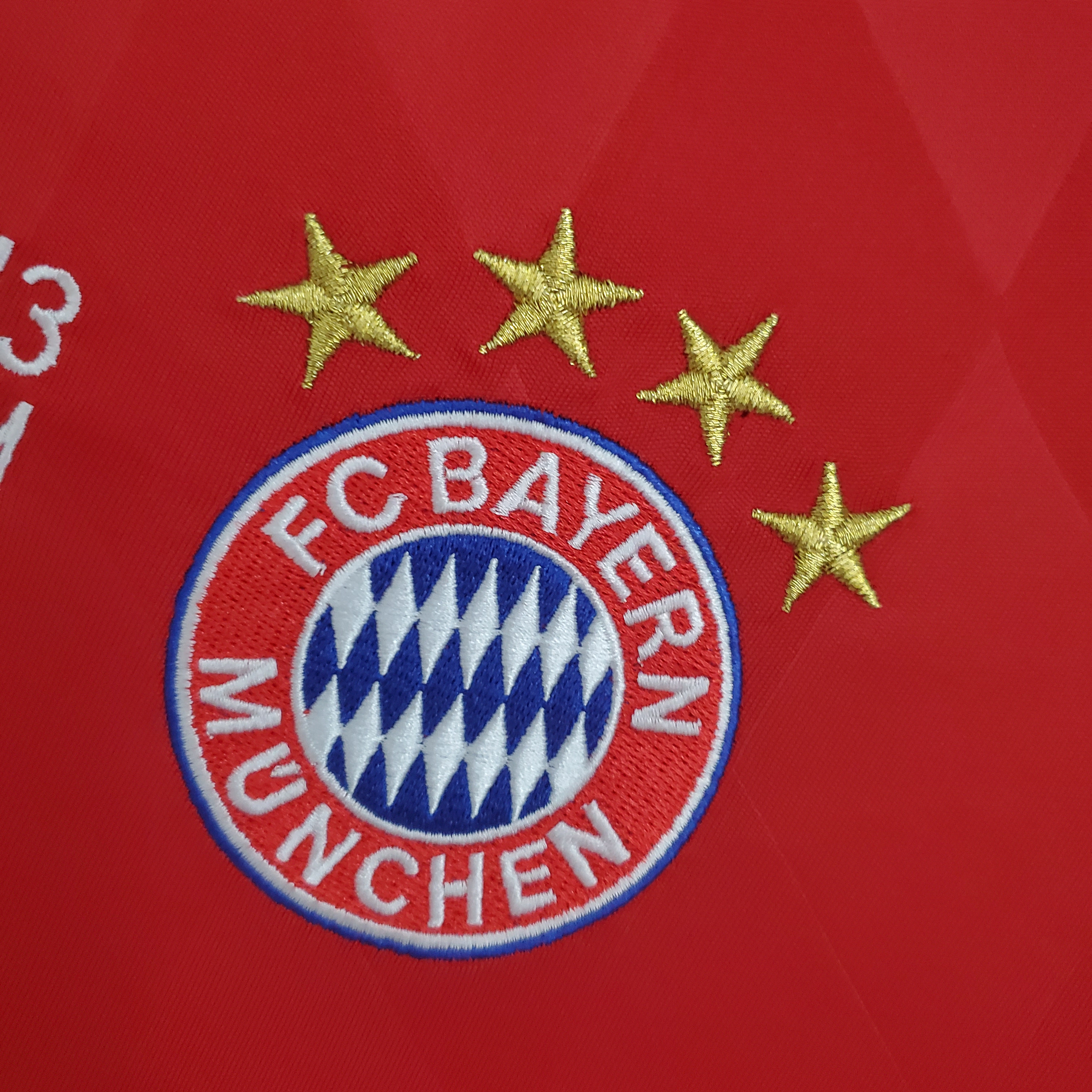 Retro Bayern Munich 13-14 Champions League Final Home Stadium Long Sleeve Jersey - UnitedFutballJersey