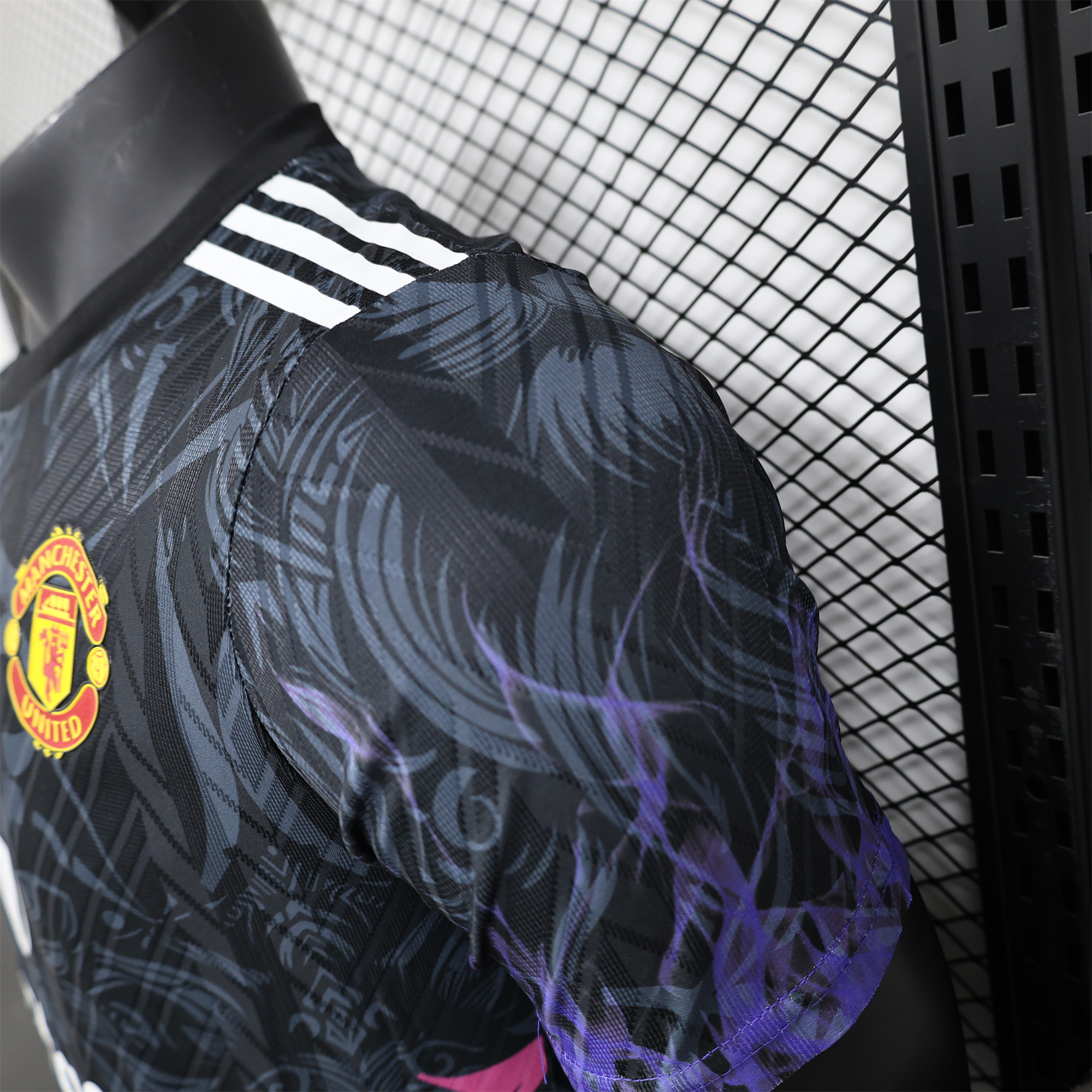 Manchester United 24-25 Balck and Purple Lion Special Edition Jersey - Player Version - UnitedFutballJersey