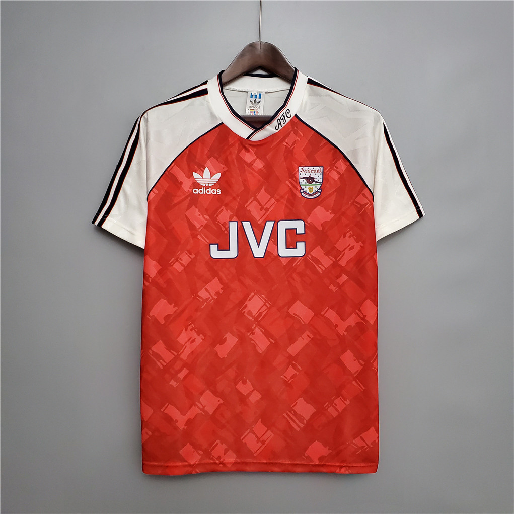 Arsenal Retro 90-92 Home Stadium Jersey - UnitedFutballJersey