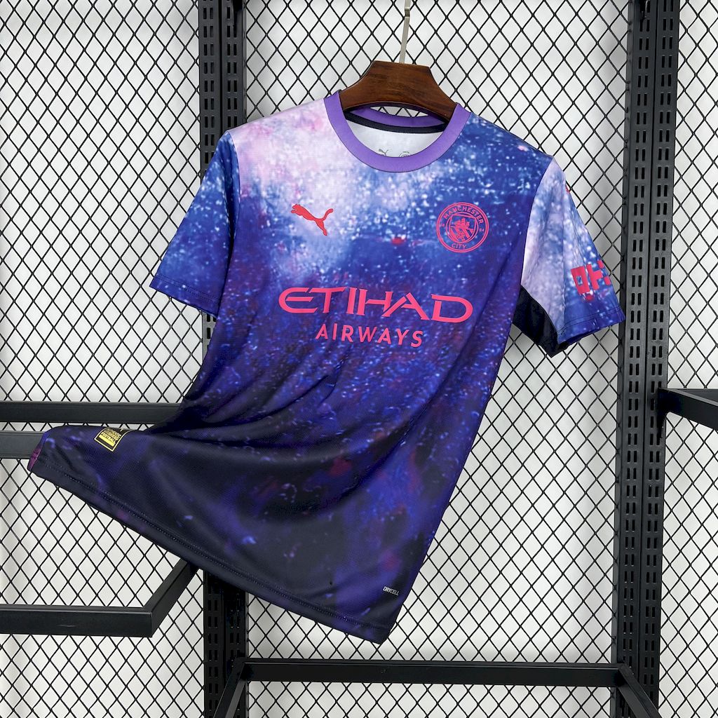 Manchester City 24-25 Purple Fan-designed Special Edition Jersey - Fans Version - UnitedFutballJersey