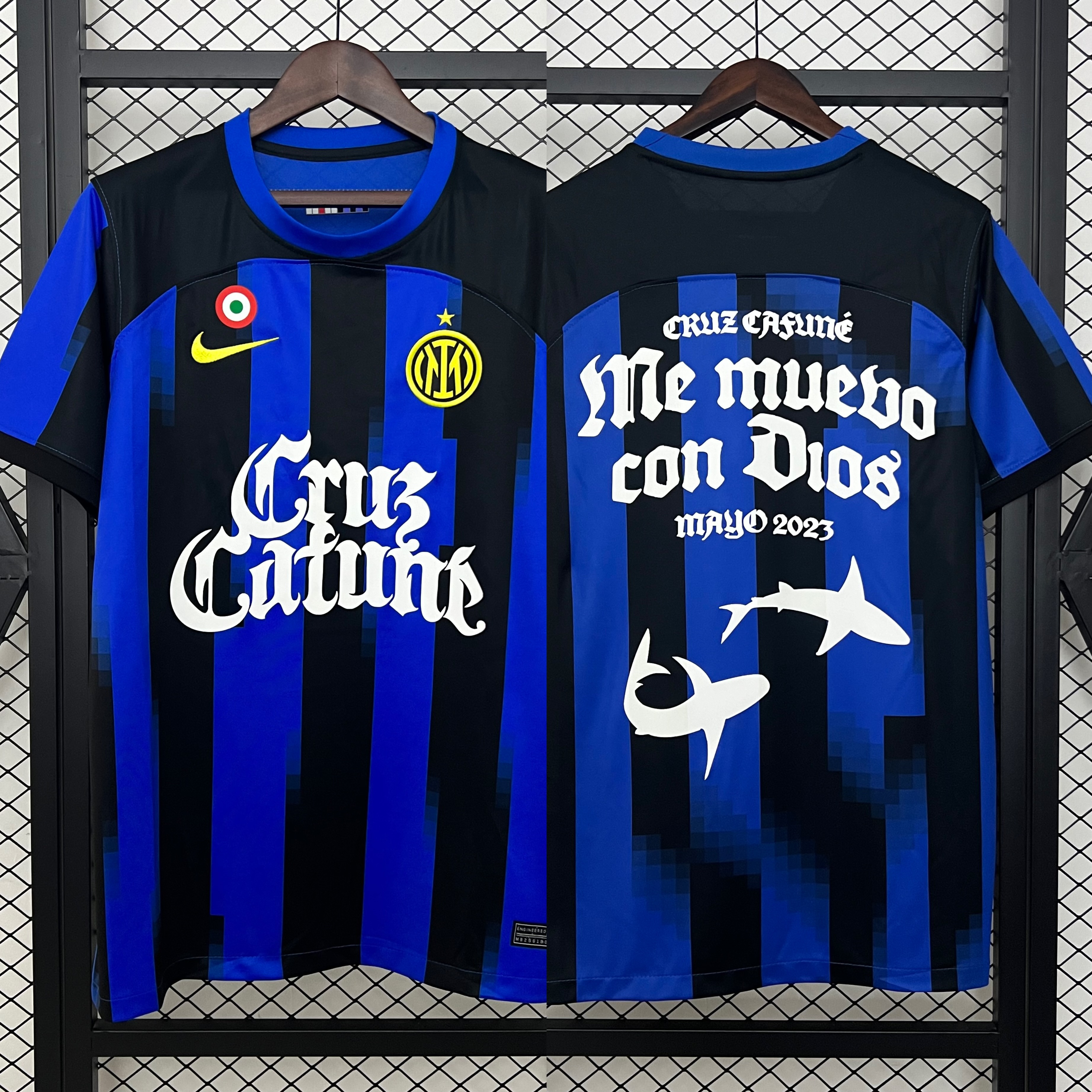 Inter Milan x Cruz Cafuné 23-24 Special Edition Jersey - Fans Version - UnitedFutballJersey