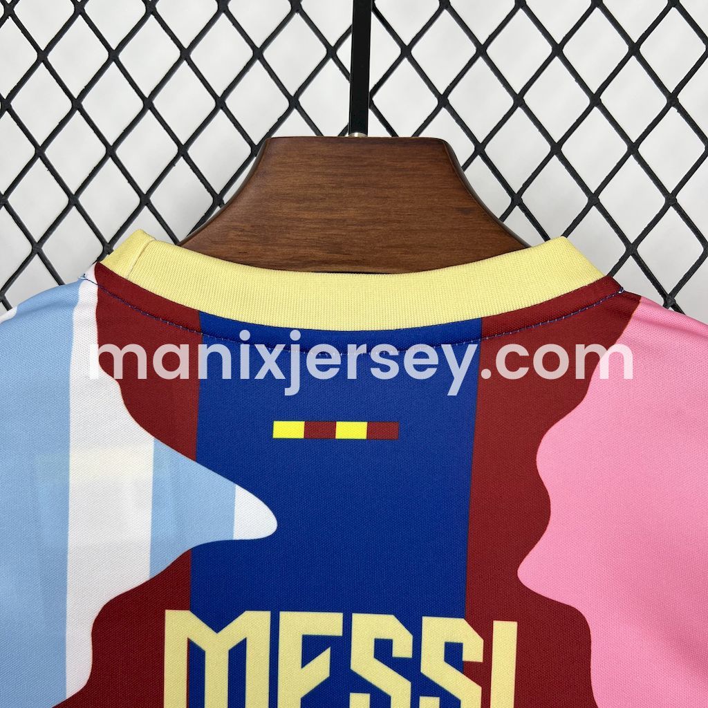 Messi Career Commemorative Kids Kit with Messi #10 - Barcelona Argentina Paris Saint-Germain PSG INT M.A.M - UnitedFutballJersey