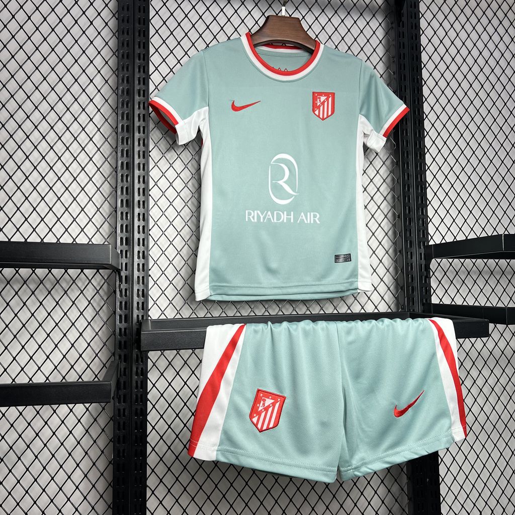 Atletico Madrid 24-25 Away Kids Kit - UnitedFutballJersey