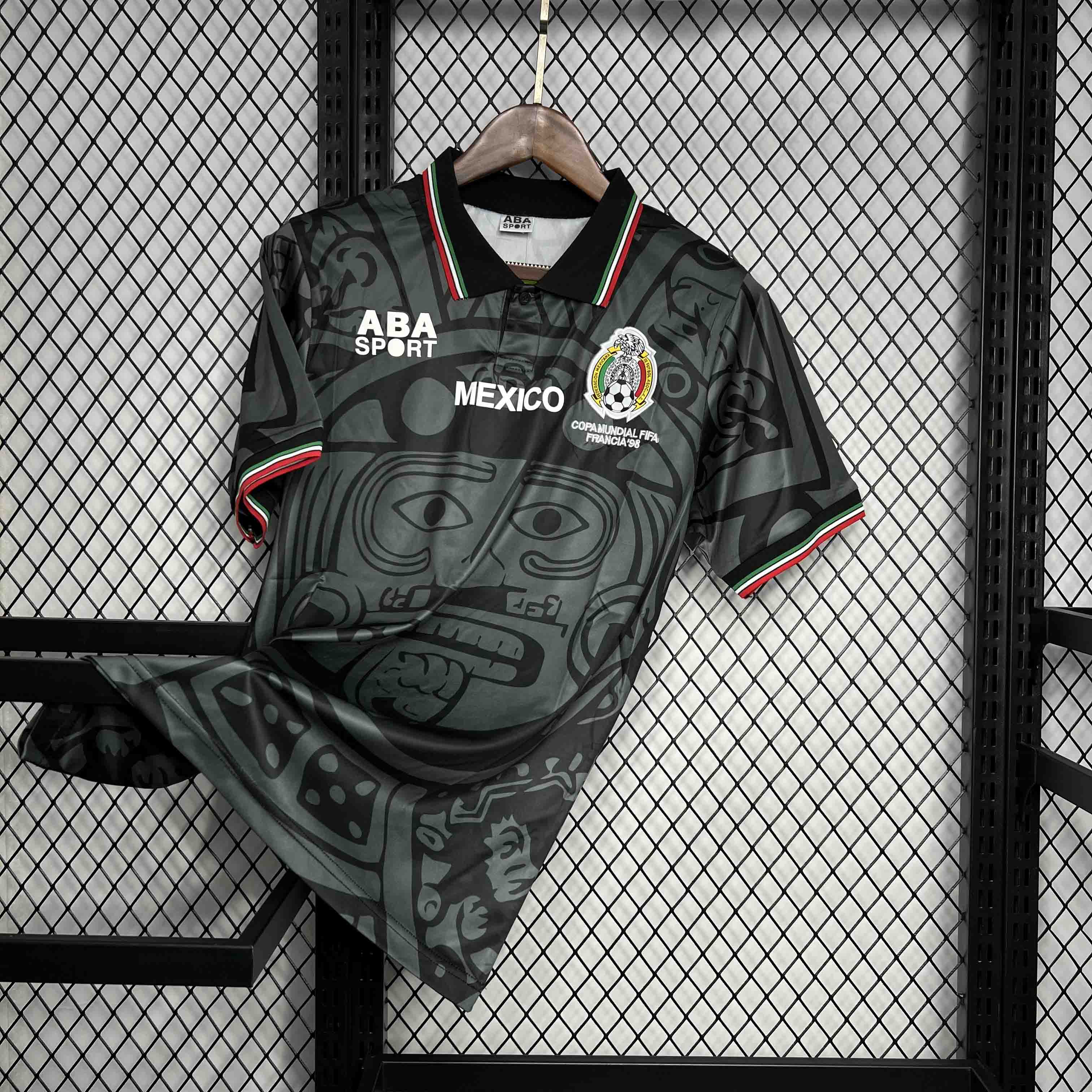 Retro Mexico 1998 Third Jersey - UnitedFutballJersey