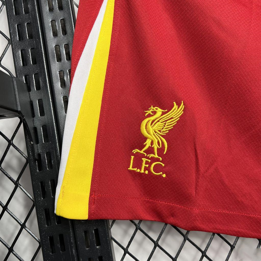 Liver.pool 24-25 Home Stadium Shorts - Fans Version - UnitedFutballJersey