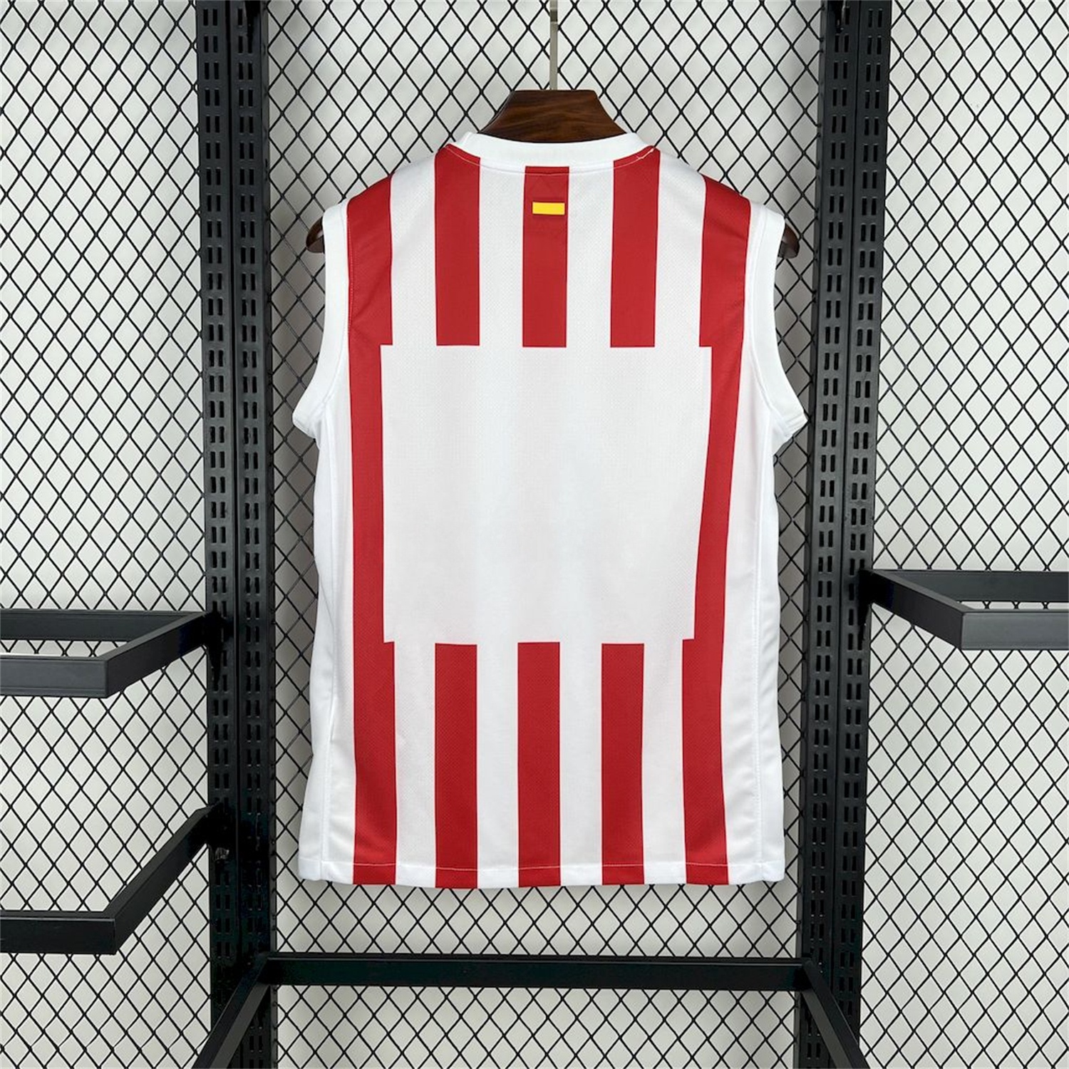 Atletico Madrid 25-26 Home Unsponsored Training Vest - Fans Version - UnitedFutballJersey