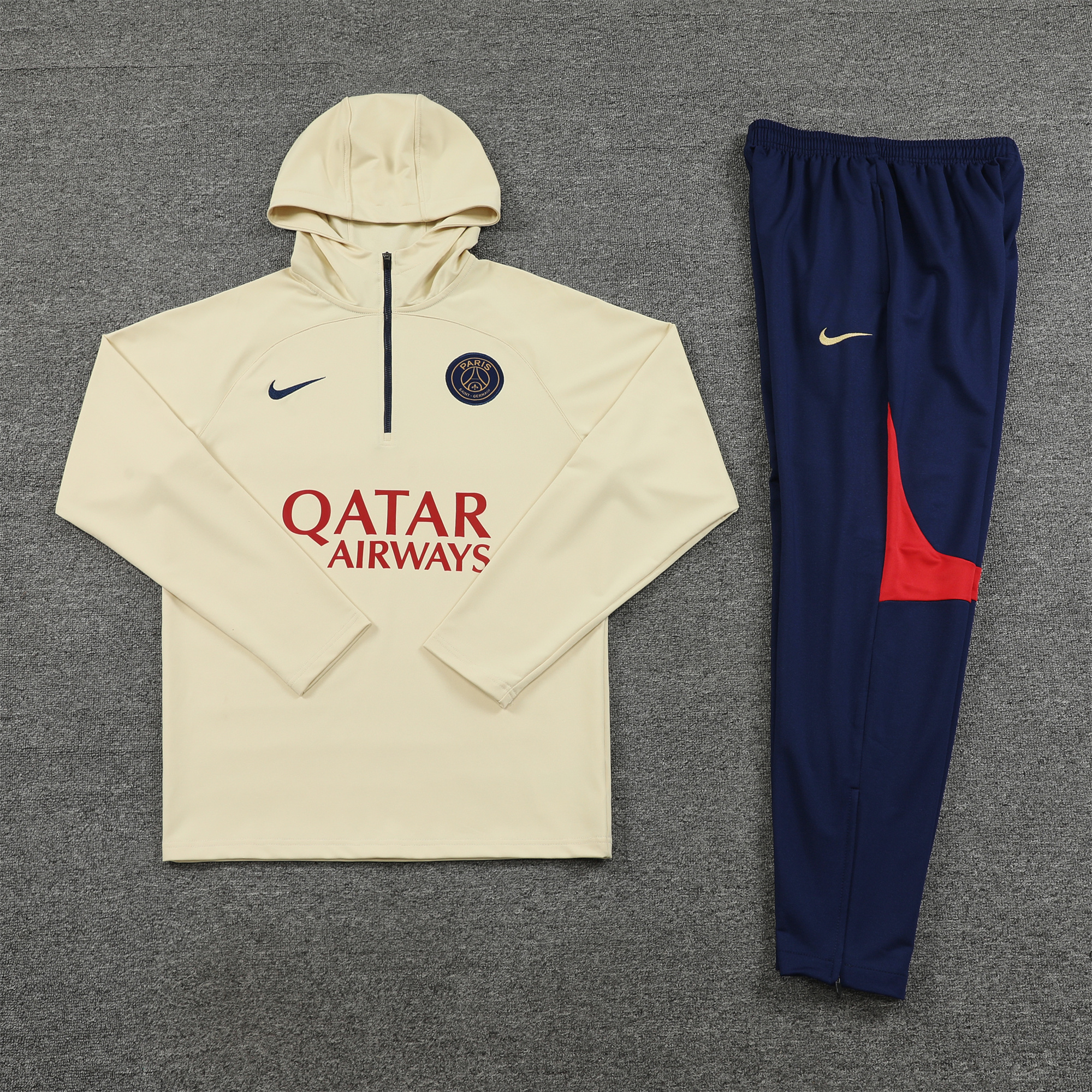 Paris Saint-Germain PSG 23-24 Men's Training Hoodie + Pants - UnitedFutballJersey