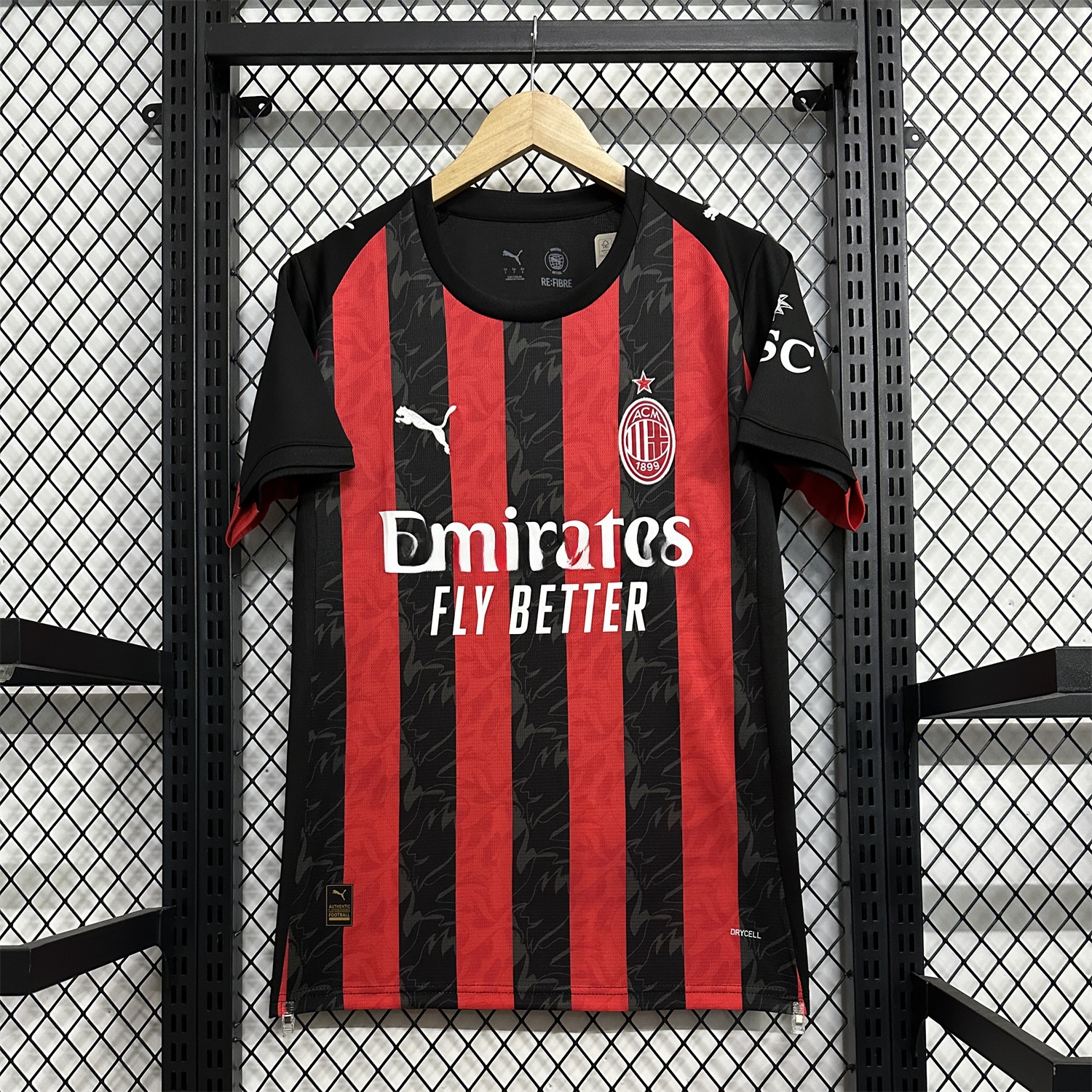 AC Milan 25-26 Home Jersey - Fans Version - UnitedFutballJersey
