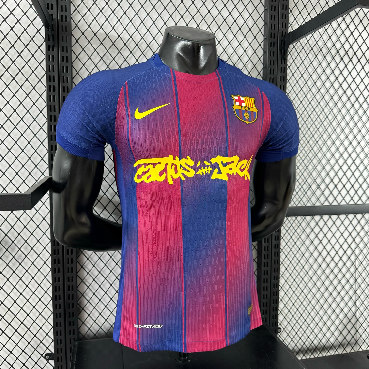 Barcelona x Travis Scott 25-26 Home Special Edition Jersey - Player Version - UnitedFutballJersey