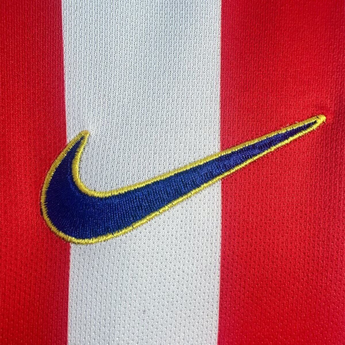 Retro Atletico Madrid 2004-05 Home Long Sleeves Jersey - S.p.i.d.e.r M.a.n - UnitedFutballJersey
