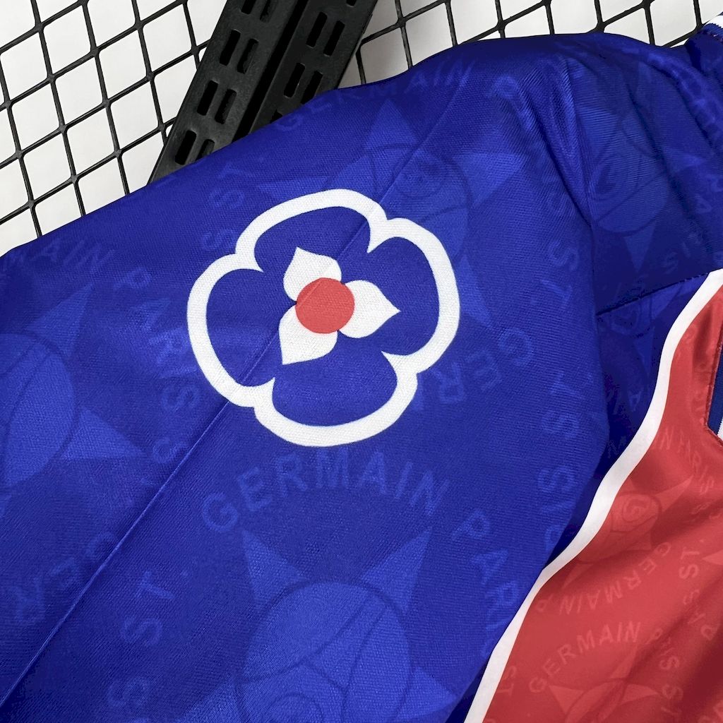 Retro Paris Saint-Germain PSG 1994-95 Home Unsponsored Jersey - UnitedFutballJersey