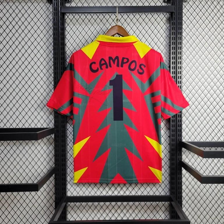 Retro Mexico 1998 World Cup Goalkeeper Red Jersey - UnitedFutballJersey