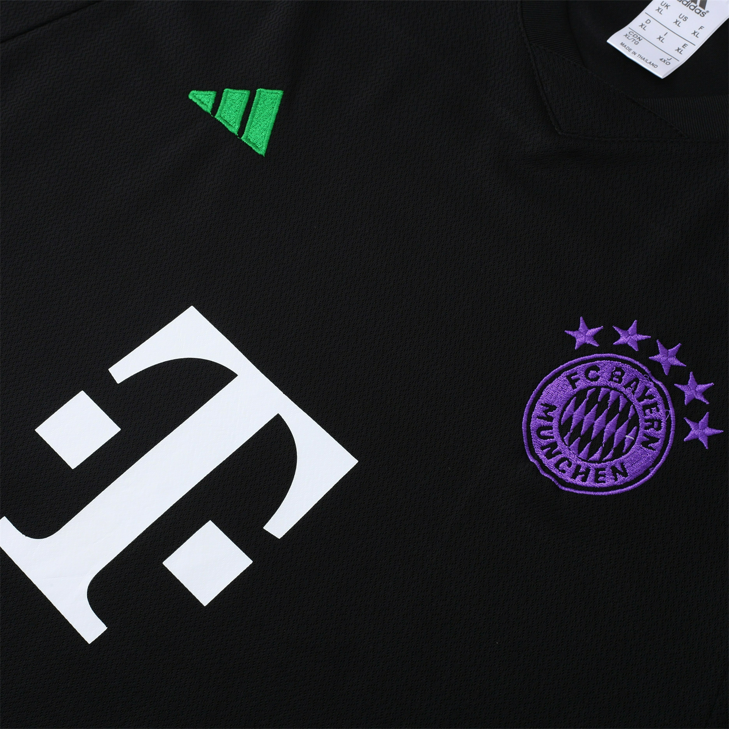 23-24 Bayern Munich Black Training Vest Suit - UnitedFutballJersey