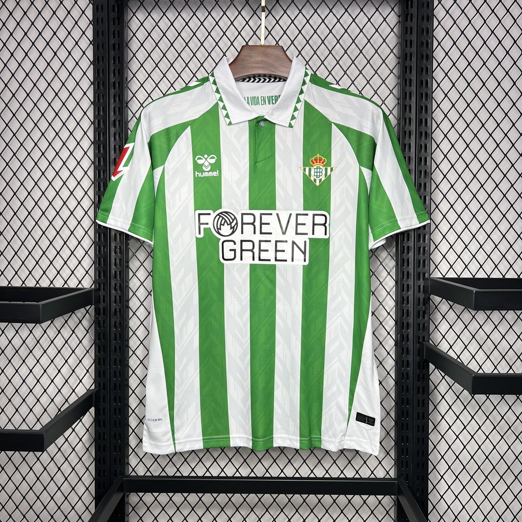 Real Betis 24-25 Home Stadium Jersey - Fans Version - UnitedFutballJersey