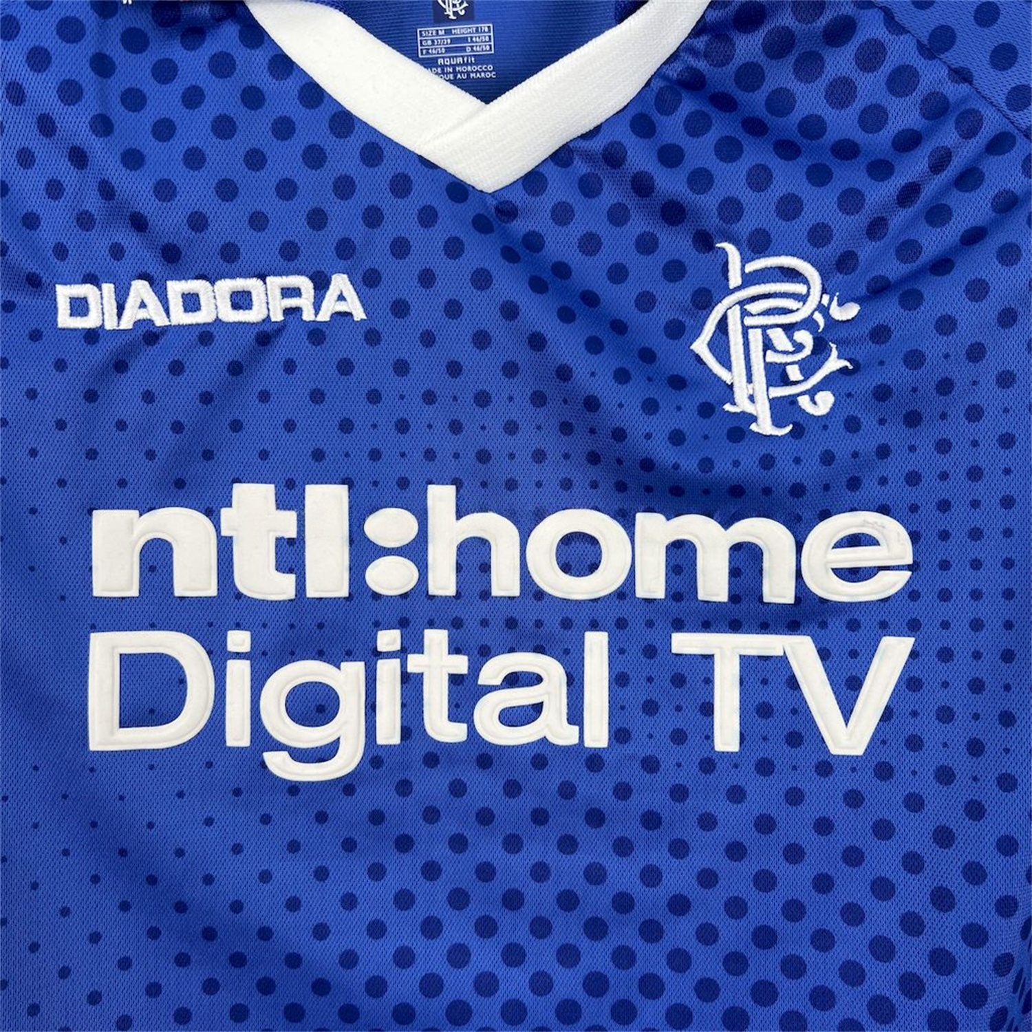 Retro Glasgow Rangers 2002-03 Home Jersey - UnitedFutballJersey