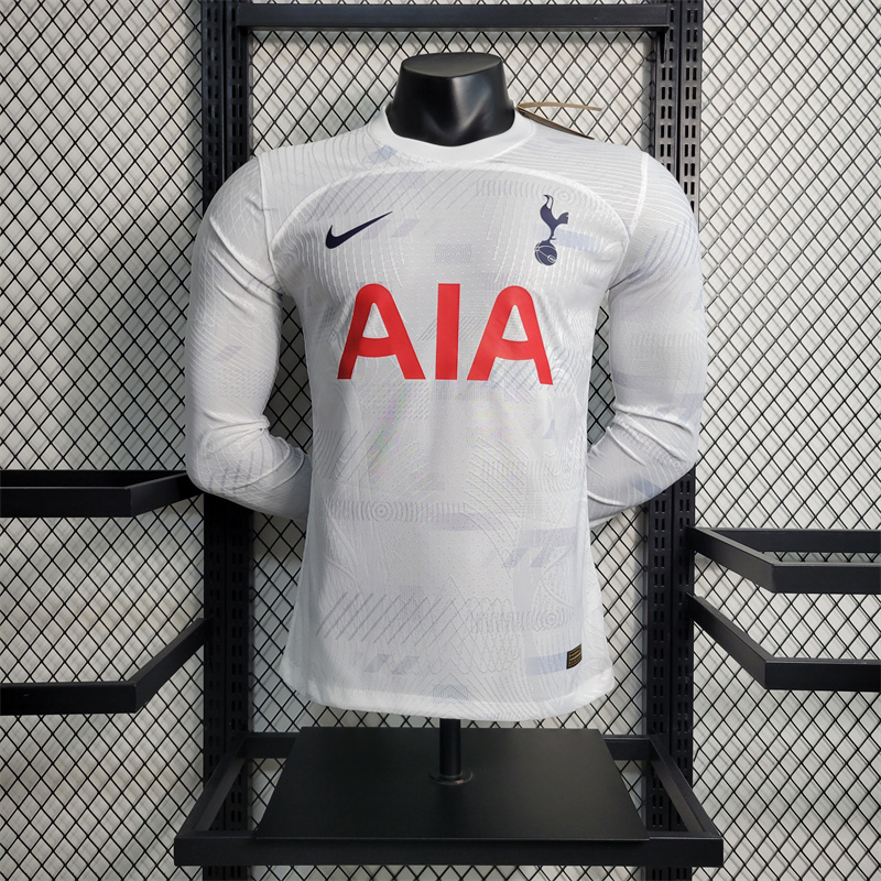 Tottenham Hotspur 23-24 Long Sleeve Jersey - Player Version - UnitedFutballJersey