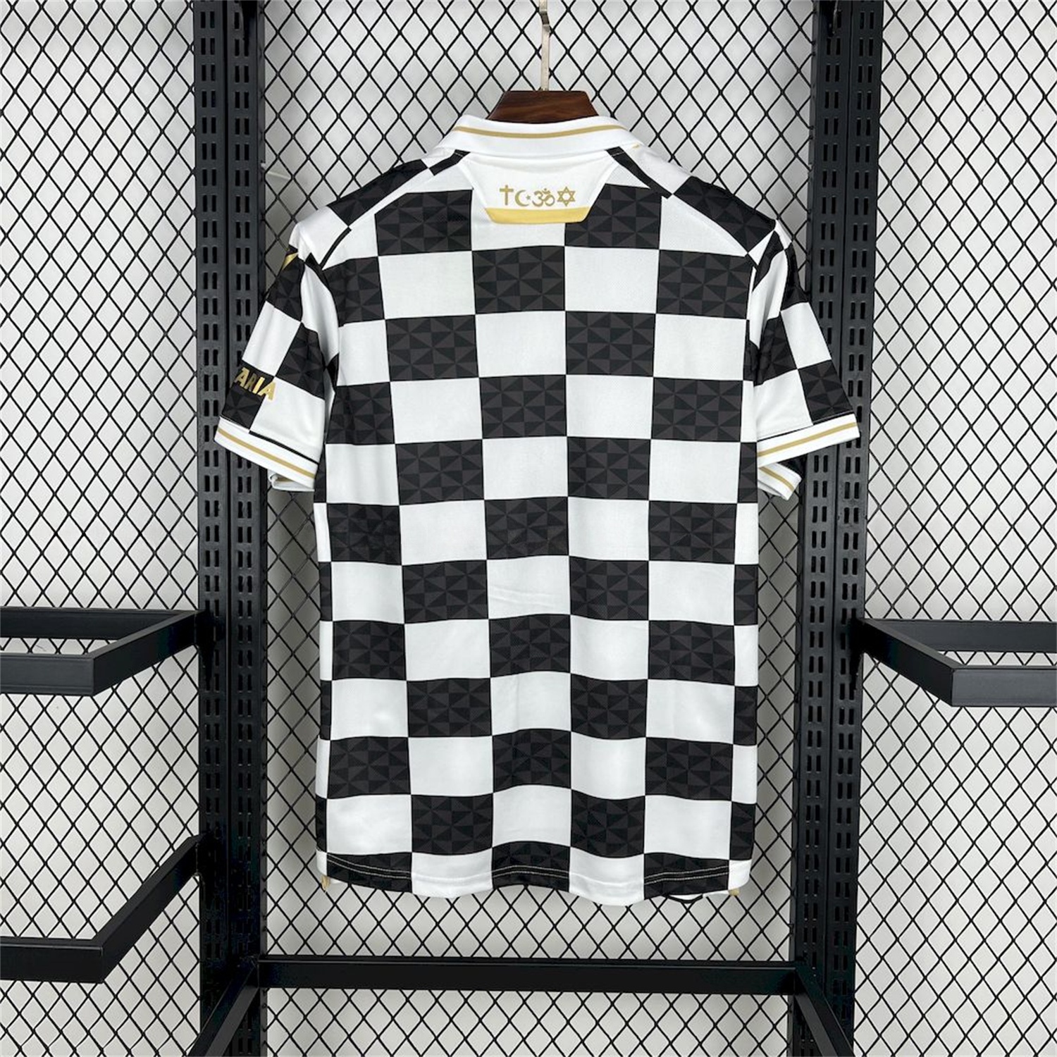 AD Ceuta 24-25 Copa del Rey Black White Jersey - Fans Version - UnitedFutballJersey