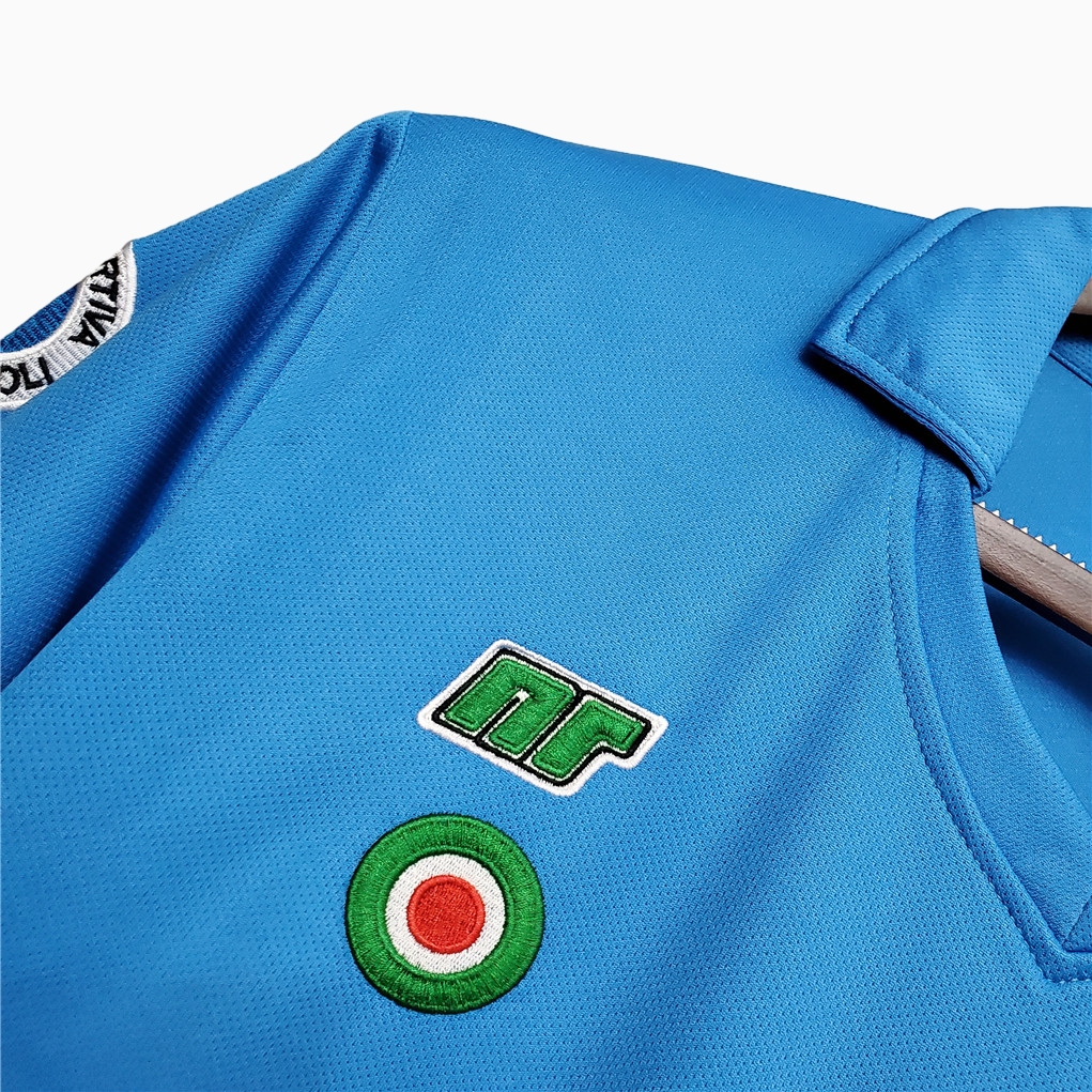 Retro Napoli 1987-88 Home Stadium Jersey - UnitedFutballJersey