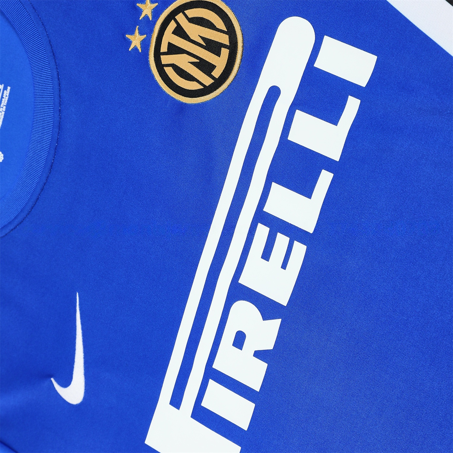 Inter Milan 25-26 Short-Sleeve Training Set - Blue Top & Black Shorts - UnitedFutballJersey