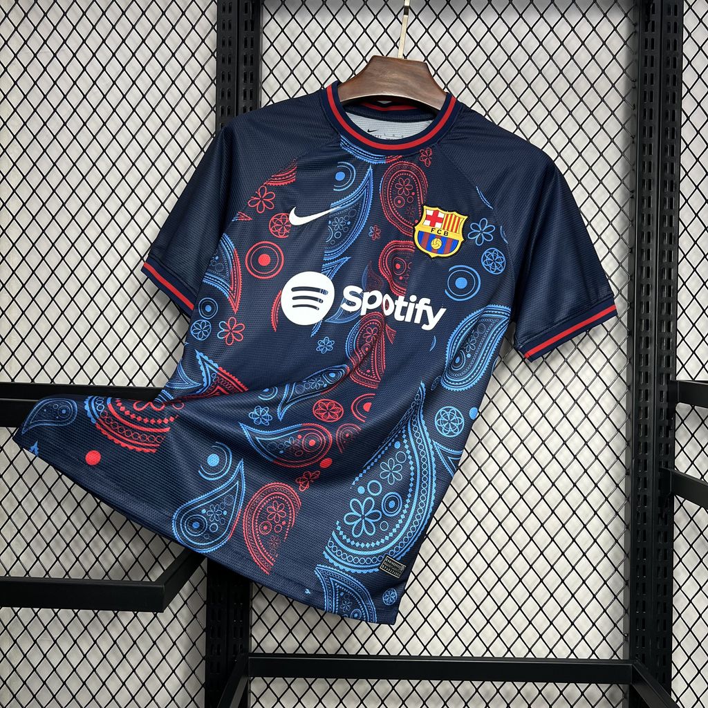 B.A.R.S.A 24-25 Blue Speical Jersey - Fans Version - UnitedFutballJersey