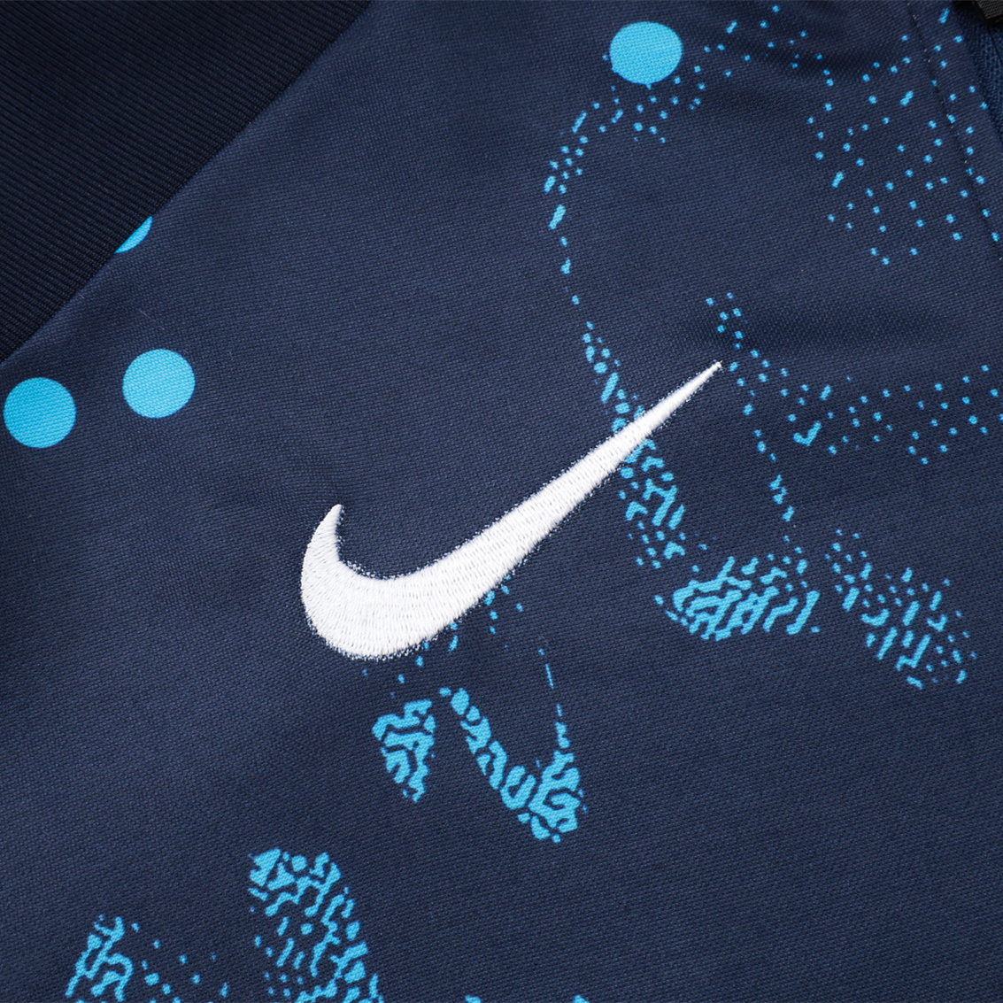 C.H.E.L.S.E.A 24-25 Long Sleeve Training Set - Royal Blue with Blue Dots - UnitedFutballJersey